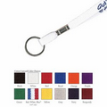 3/8" Cotton Lanyard w/ Key Ring